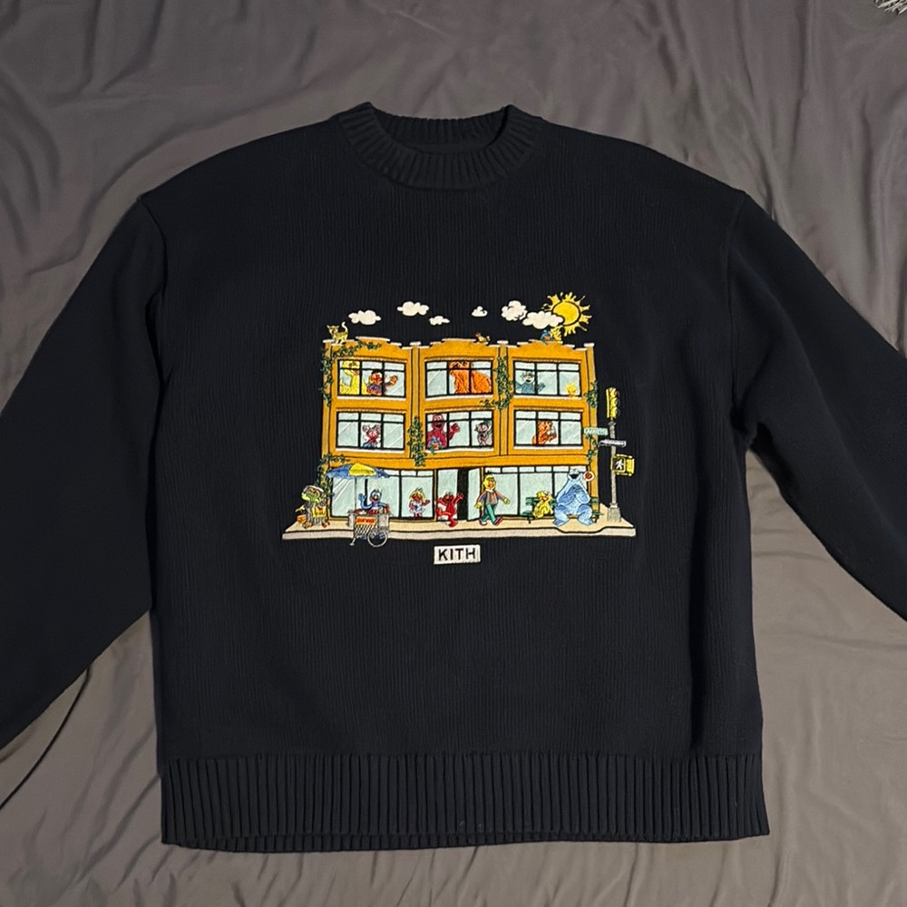Sesame Street x Kith L Sweater